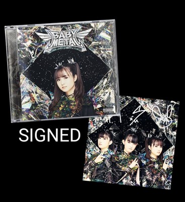 AUTOGRAPHED SIGNED Babymetal Metal Forth Moa Metal CD | eBay