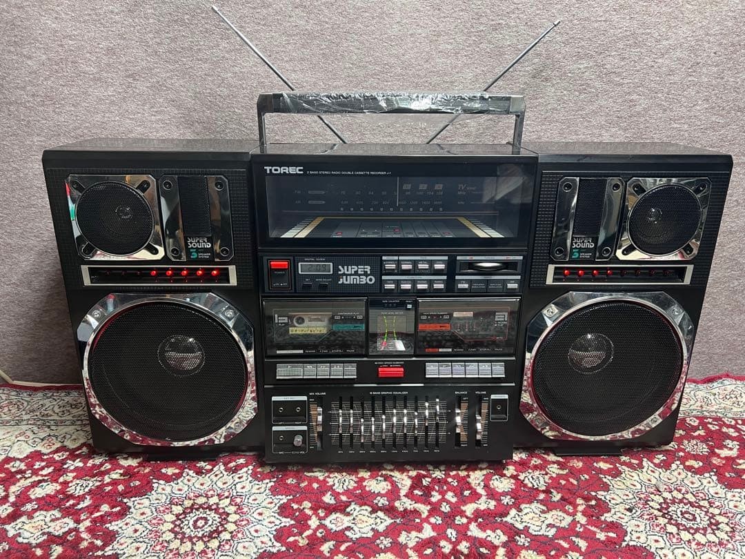 TOREC J1 Super Jumbo Boombox Vintage | eBay