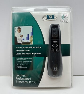Logitech Professional Presenter Presentation Laser R700 Pointing