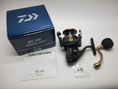 Daiwa 23 BG SW 4000D-CXH Spinning reel (2023 Model) black gold F/S