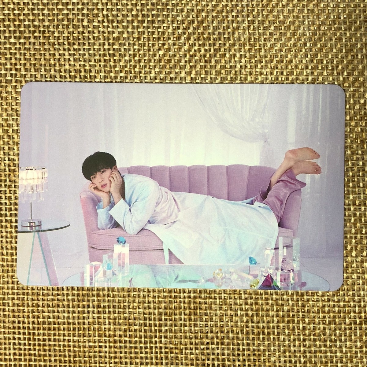 BTS JIN [ BE Deluxe Edition ] Official Photocard, Pajama / New