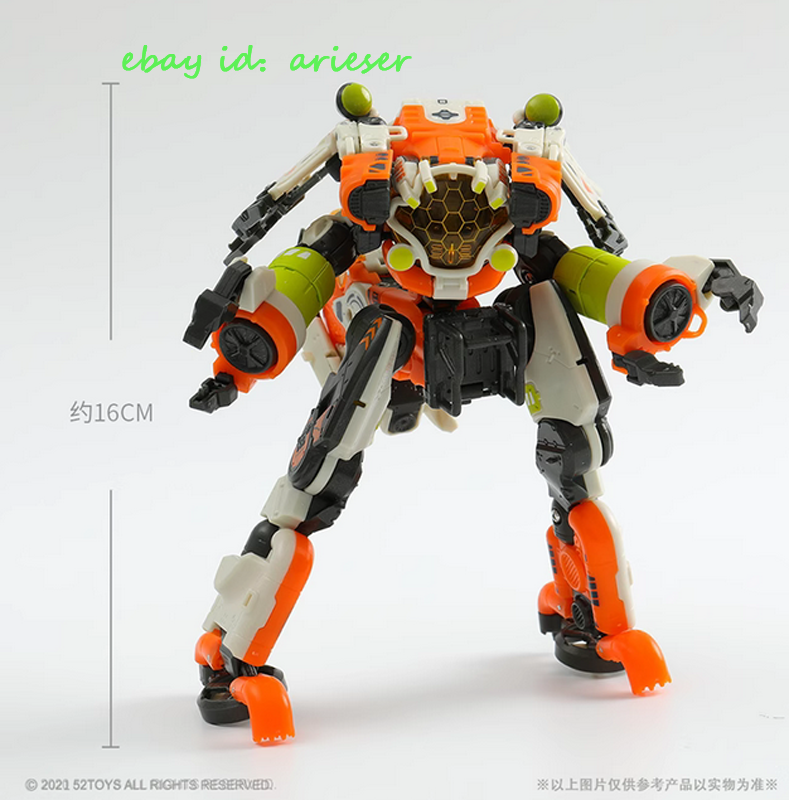 Perfect 52toys Megabox Amts Mb-13ct Deep One Action Figure In