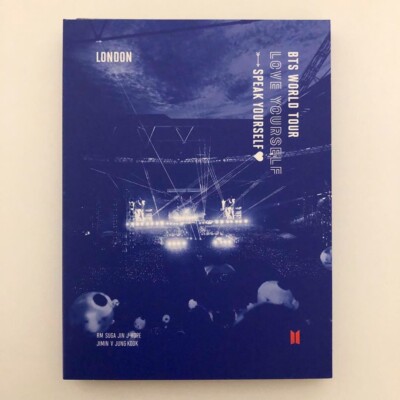 BTS World Tour LOVE YOURSELF SPEAK YOURSELF LONDON Live DVD Poster