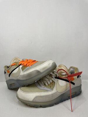 Air Max 90 Off White The Ten Size 9.5 AA7293-100 | eBay
