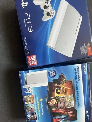 Playstation 3 Super Slim White 500gb Limited Edition Console