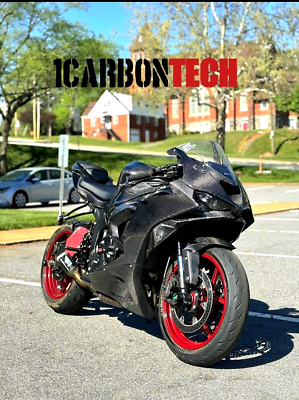 2024-2026 KAWASAKI ZX-6R ZX-636 REAL CARBON FIBER FULL BODY KIT