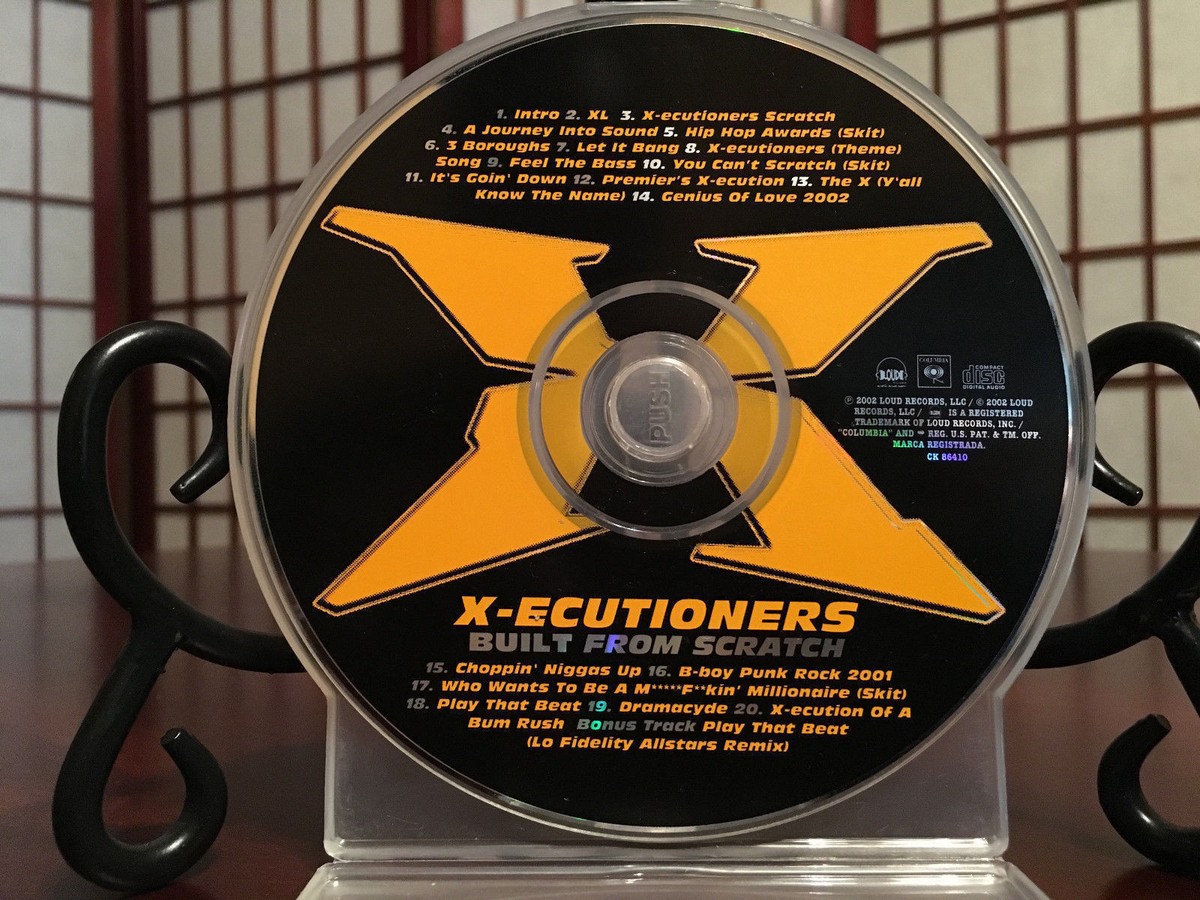 Built From Scratch by X Ecutioners (CD, 2002 Track, Loud Records