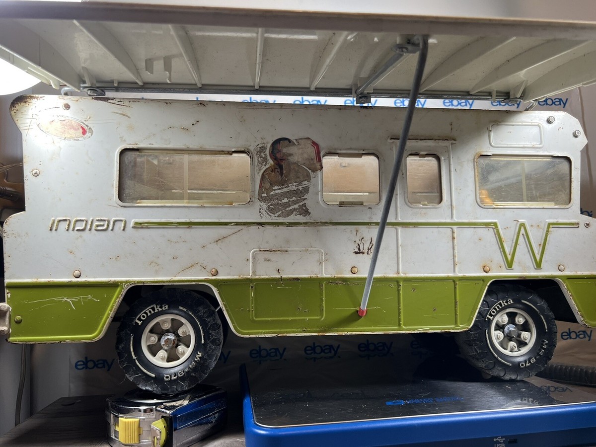 1970's Tonka Winnebago Indian VR Camper Pressed Steel Toy | eBay
