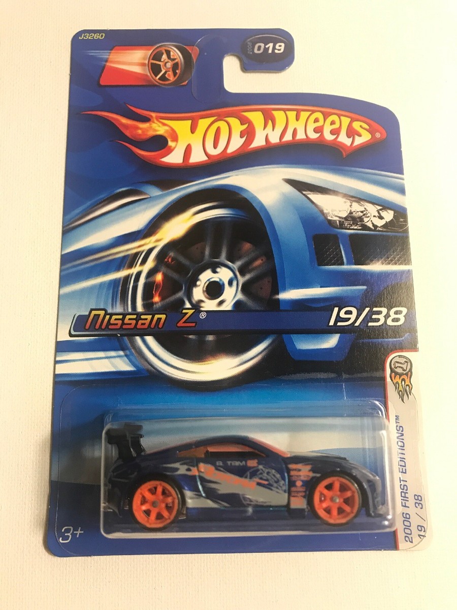 Hot Wheels 2006 FIRST EDITIONS NISSAN Z Blue INTERNATIONAL CARD | eBay