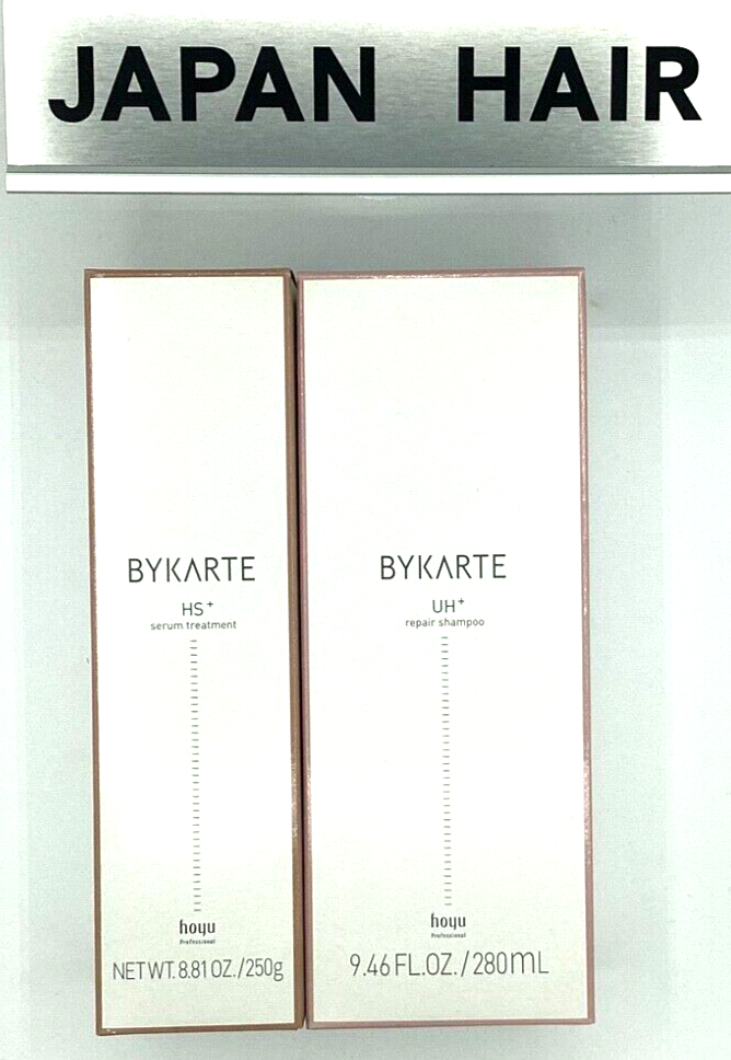 hoyu BYKARTE Repair Shampoo 280ml + Treatment 250ml Set UH+ HS+