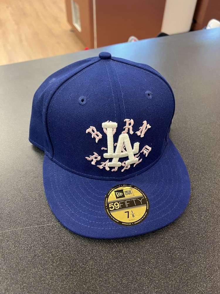 Size 7 1/8 - Nike SB Born X Raised New Era Dodgers Rocker Hat Sz 7
