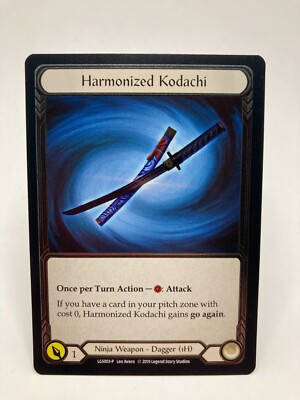 Harmonized Kodachi NM* COLD FOIL - PROMO - Flesh And Blood LGS003