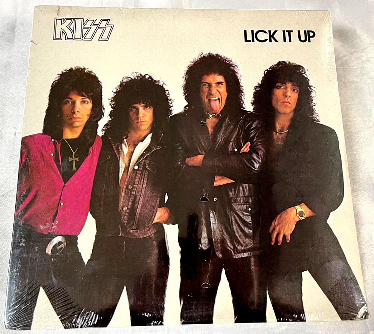 KISS Lick It Up LP Vinyl Original SEALED 501 1983 release Eric