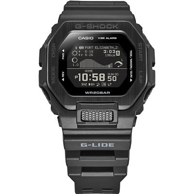 CASIO G-SHOCK GBX-100NS-1JF G-LIDE Bluetooth Tide Graph Moon Data