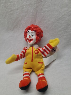 McDonald's 2002 Ronald McDonald Plush Toy 6