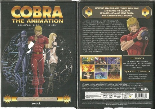 DVD Anime Cobra The Animation Vol.1-13 End + OVA English Subtitle