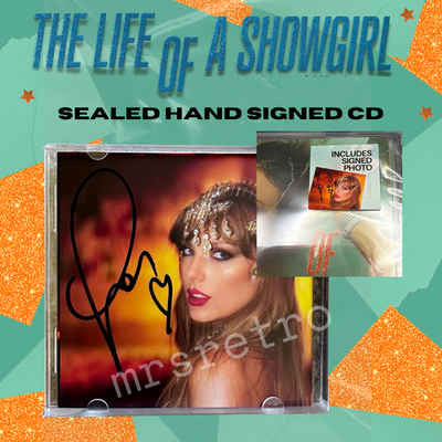 The Life of a Showgirl Bundle! 6 Vinyl + 4 Deluxe CDs + Signed CD