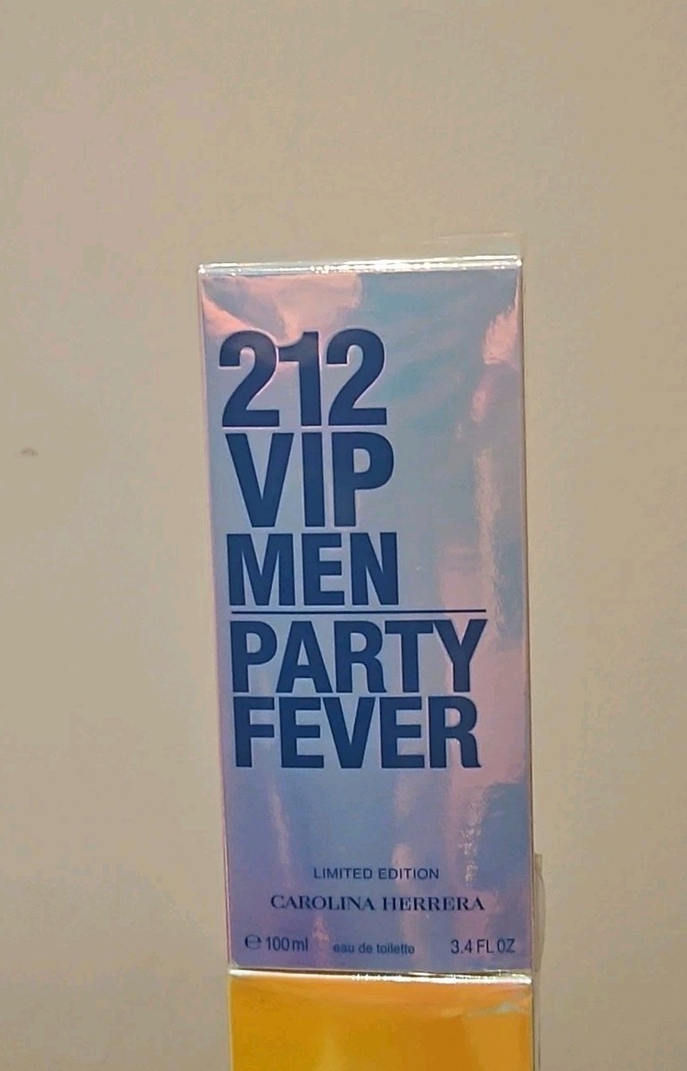 Carolina Herrera 212 Vip Party Fever 100ml 3.4 fl oz EDT For Men
