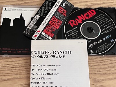 Rancid And Out Come the Wolves Japan OBI CD (Epitaph 1995) Punk