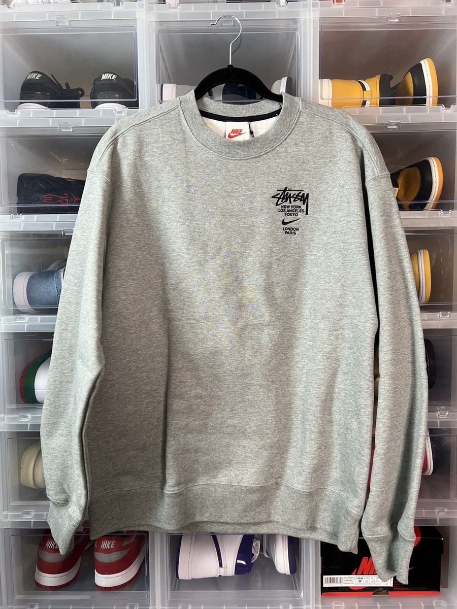 VERY RARE New Nike X Stussy International Crewneck Sweatshirt