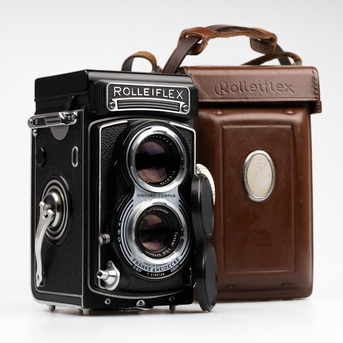 ⭐MINT⭐ SERVICED Rolleiflex T Camera TLR Zeiss Tessar 75mm 3.5 MX