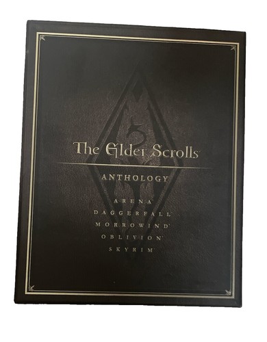 The Elder Scrolls Anthology INCOMPLETE 8 Disc PC ROM With Map And