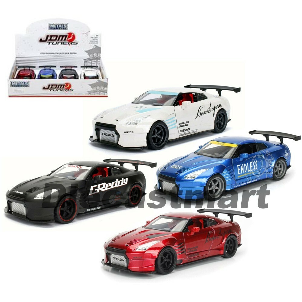 Jada 1:24 Display JDM Tuners 2009 Nissan GT-R R35 Ben Sopra