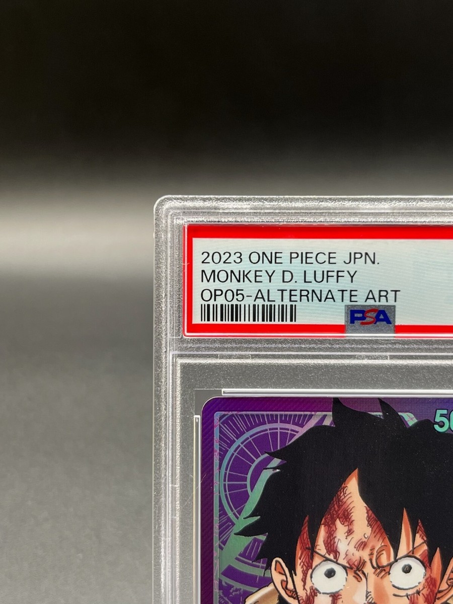 PSA 10 Monkey D Luffy OP05-060 Leader Alt Art One Piece Card Game