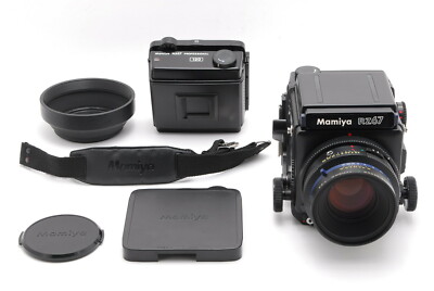 N MINT++】 Mamiya RZ67 Pro Sekor Z 110mm f/2.8 Lens 120 Film Back