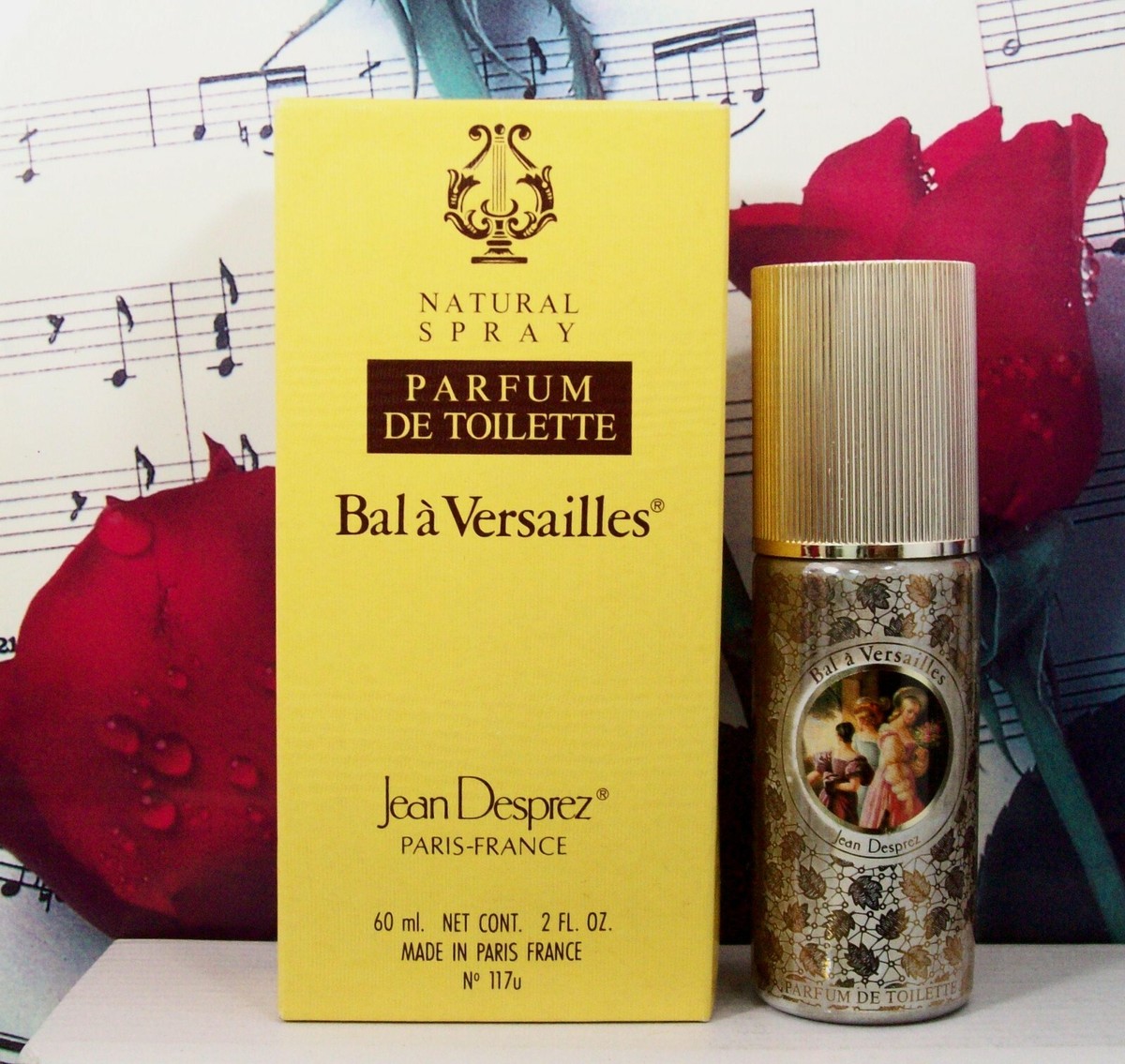 Jean Desprez Bal A Versailles Parfum De Toilette Spray 2.0 FL. OZ