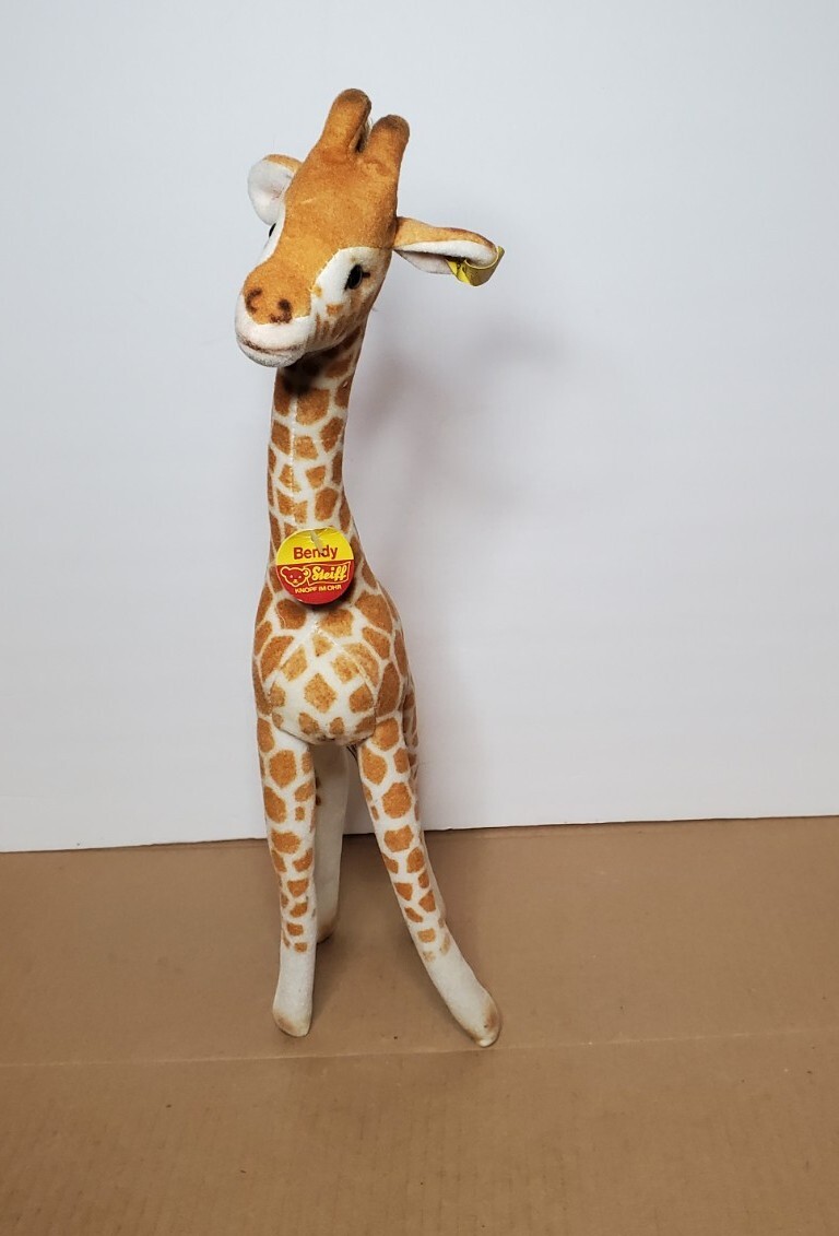 Vintage Steiff Bendy Giraffe 16