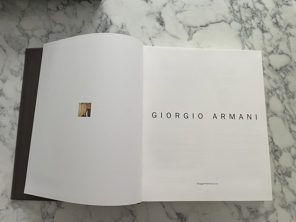 RARE DELUXE LTD ED Giorgio Armani Guggenheim FABRIC CLAMSHELL BOX