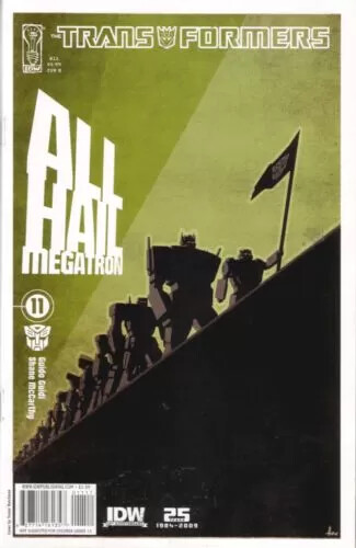 Transformers All Hail Megatron-IDW-Multiple issues/Variants
