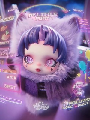 Authentic Skullpanda My Little Pony Series Blind Box Figure Toy
