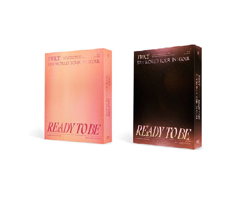 TWICE - 5TH WORLD TOUR [READY TO BE] IN SEOUL DVD/Blu-ray JYP POB