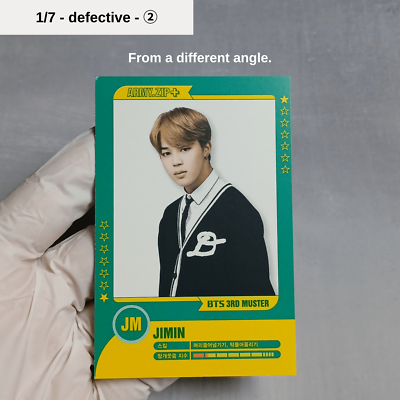 BTS 3rd Muster Seoul ARMY Zip+ Official Player Card Set - Jimin | eBay