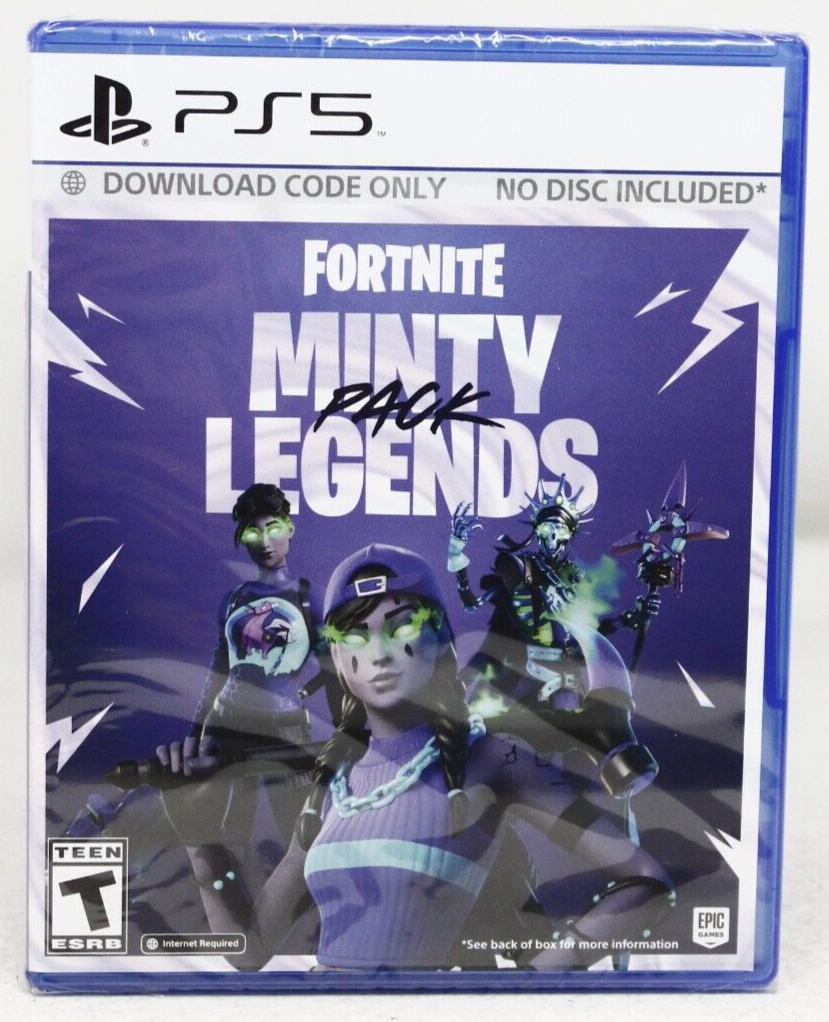 Fortnite Minty Legends Pack (Sony PlayStation 5, PS5, 2021) - New