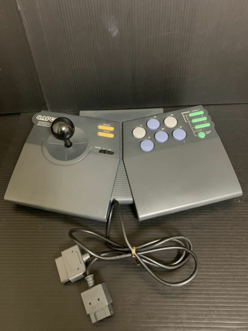 CAPCOM POWERSTICKFIGHTER CPS-A10CA Capcom Power Stick Fighter SFC