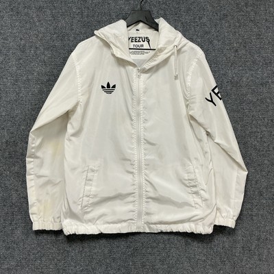Adidas X Kanye West Yeezus White Tour Jacket Windbreaker Season 1
