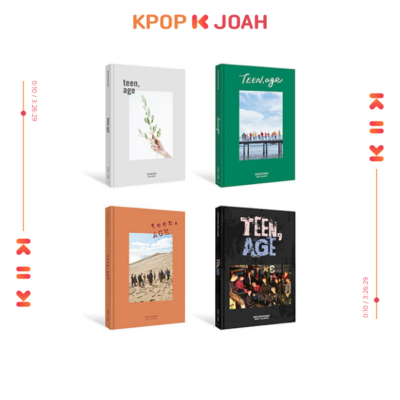 SEVENTEEN [TEEN, AGE] 2nd Album CD+PhotoBook+Card+Stand+Poster(On