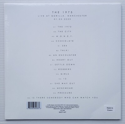 The 1975 - Live at Gorilla Record Store Day 2024 2x LP Vinyl RSD