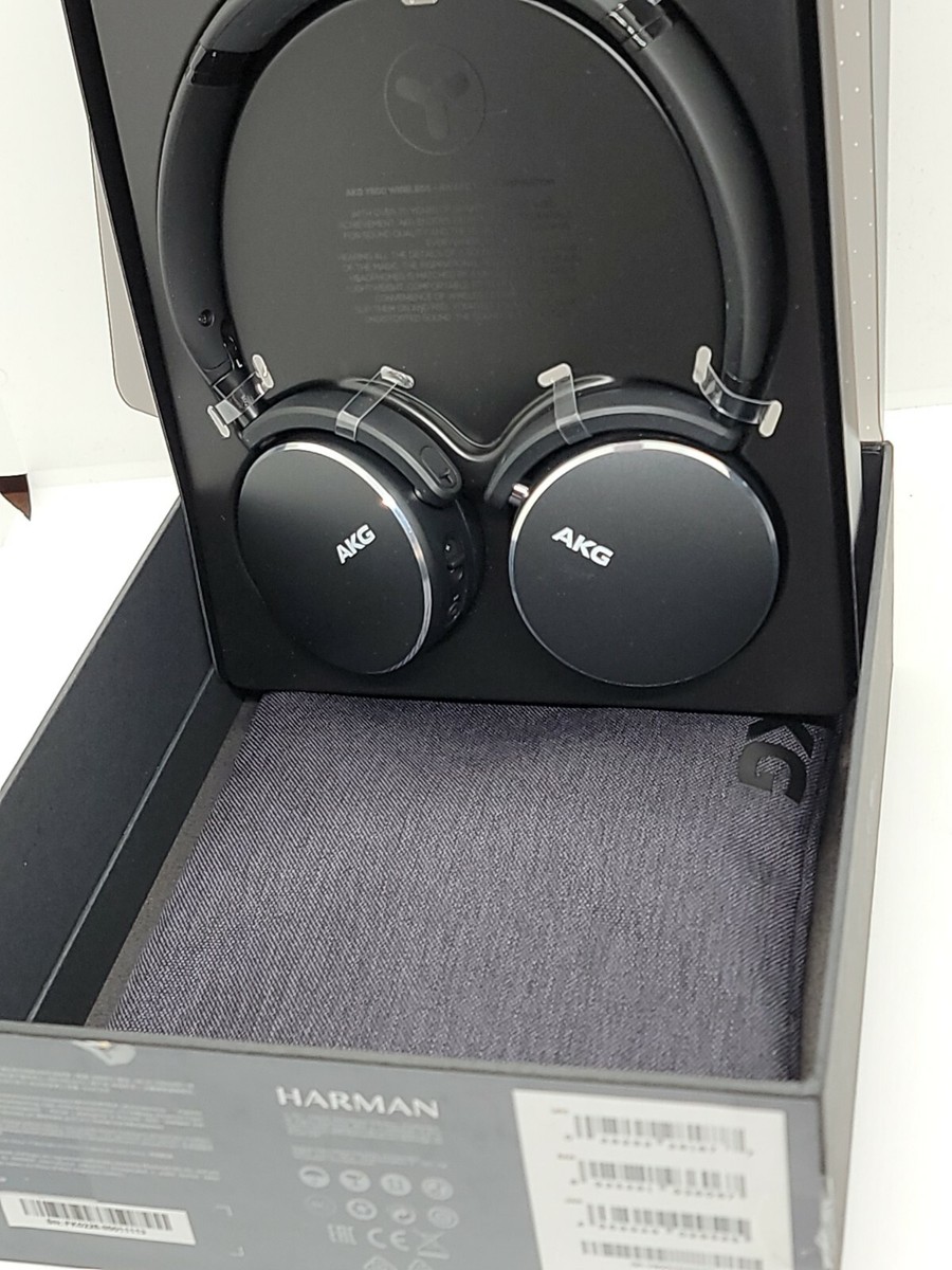 AKG Y500 Over-the-Head Black Wireless Headphones NEW 28292281877| eBay