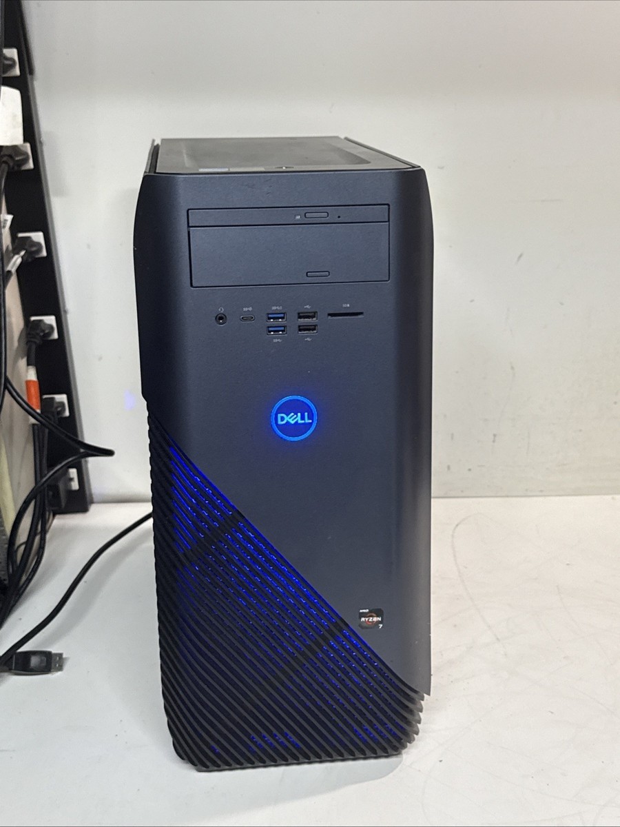 8 Core Dell Inspiron 5675 Gaming Pc Desktop Ryzen 7 1700 8gb Ram