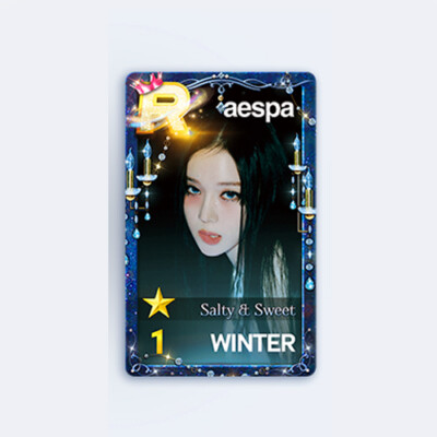 aespa aespa ウィンター SUPERSTAR SMTOWN ソウル 限定 トレカ