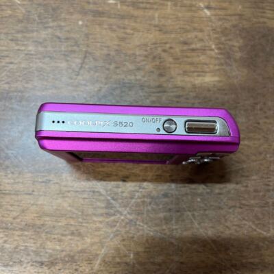 Nikon COOLPIX S520 Compact Digital Camera Pink English language w
