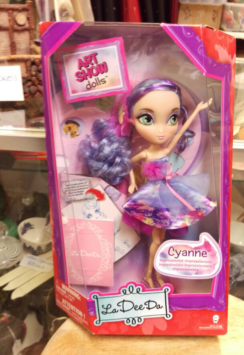UNOPENED La Dee Da Art Show Doll Cyanne Impressionist Target