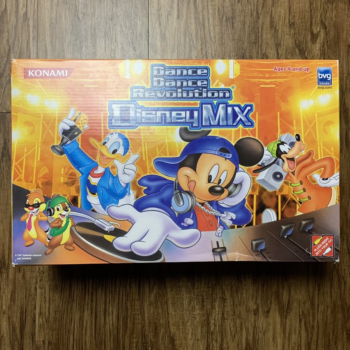 Dance Dance Revolution Disney Mix Pad Brand New Sealed Plug into