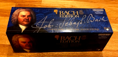 ⭐︎Bach Edition Complete Works 160 CD Box Bach: Complete Edition