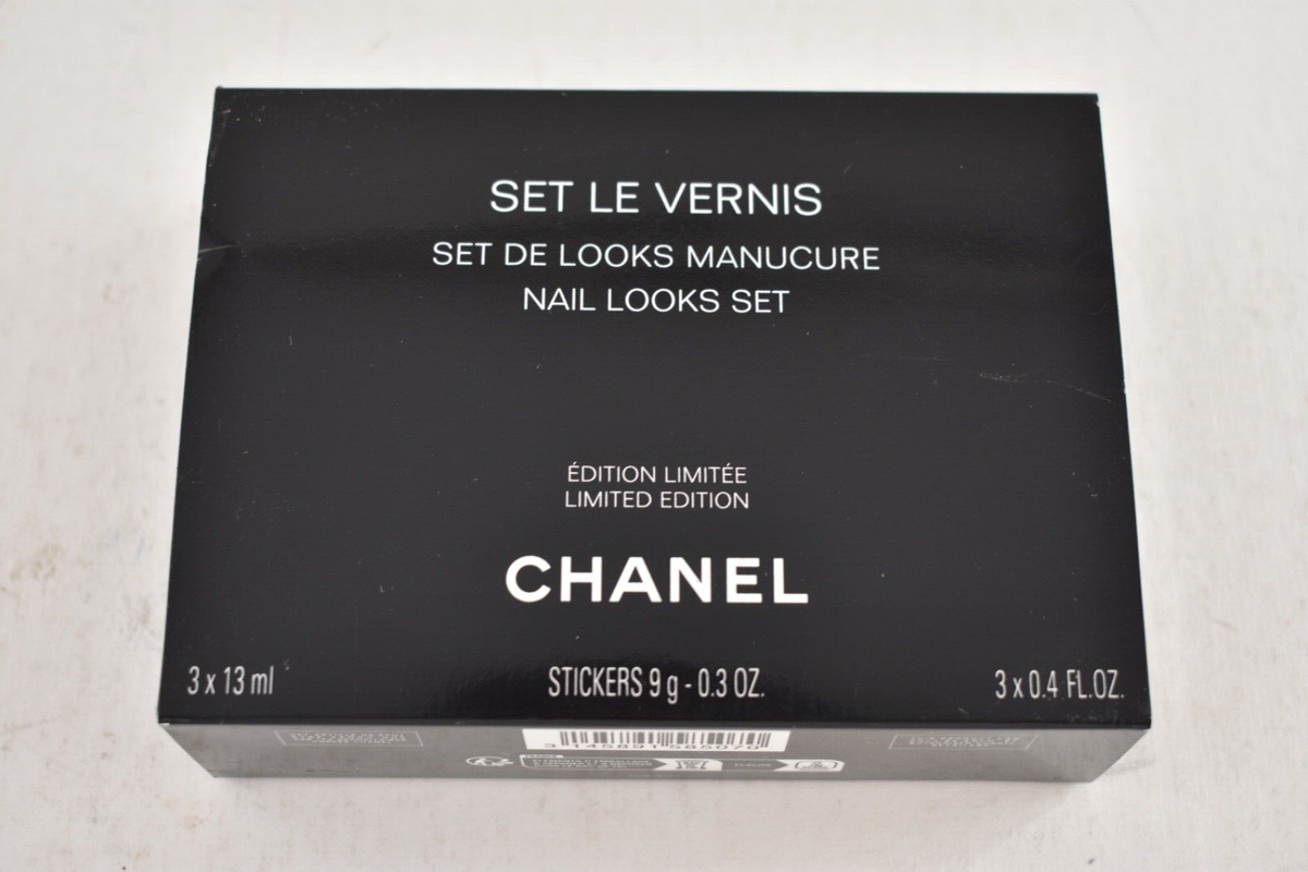 Chanel Set Le Vernis De Looks Manicure Nail Looks Set Stickers