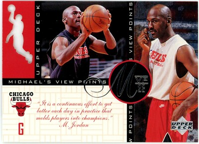 1997-98 Upper Deck MVP 23 Michael Jordan Die-Cut Jordan #VP1 | eBay